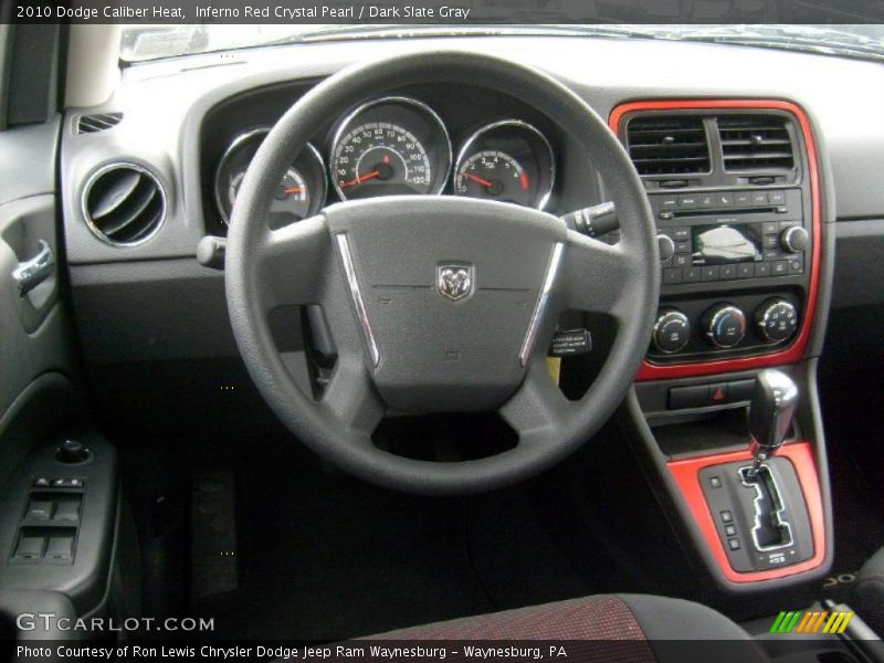 Dashboard of 2010 Caliber Heat