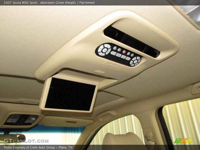 Aberdeen Green Metallic / Parchment 2007 Acura MDX Sport