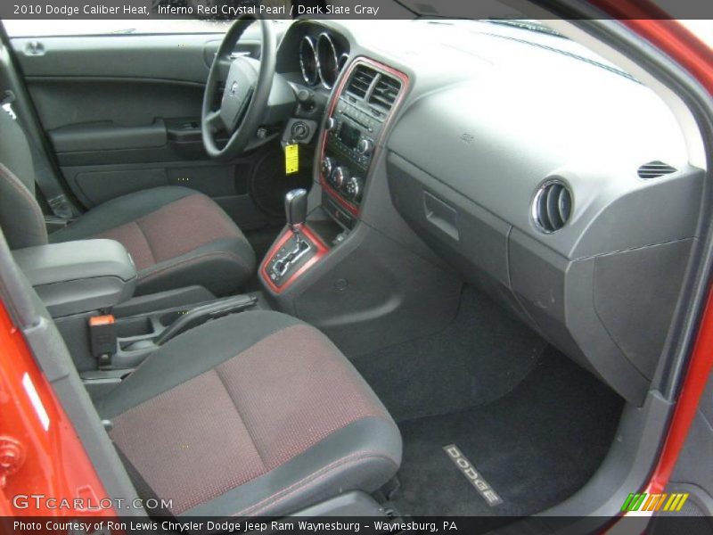 Dashboard of 2010 Caliber Heat