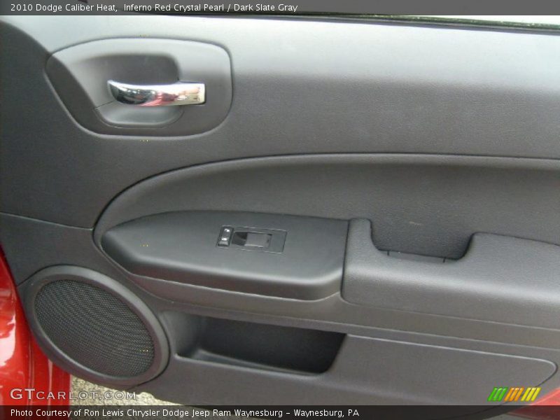 Inferno Red Crystal Pearl / Dark Slate Gray 2010 Dodge Caliber Heat