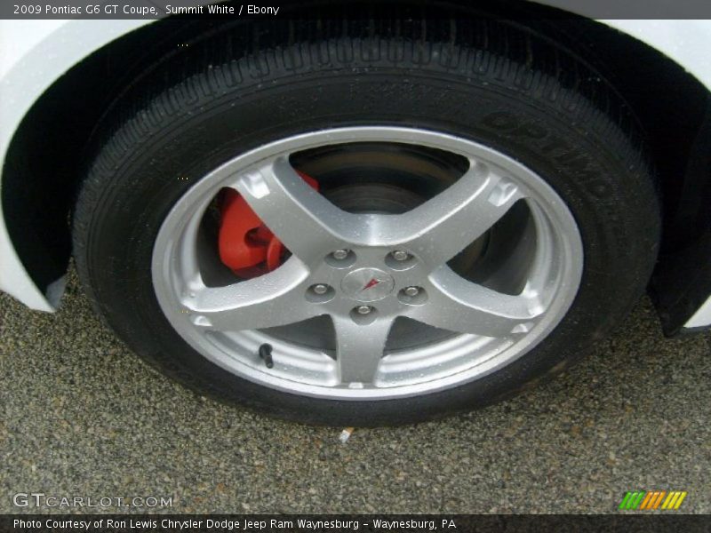  2009 G6 GT Coupe Wheel
