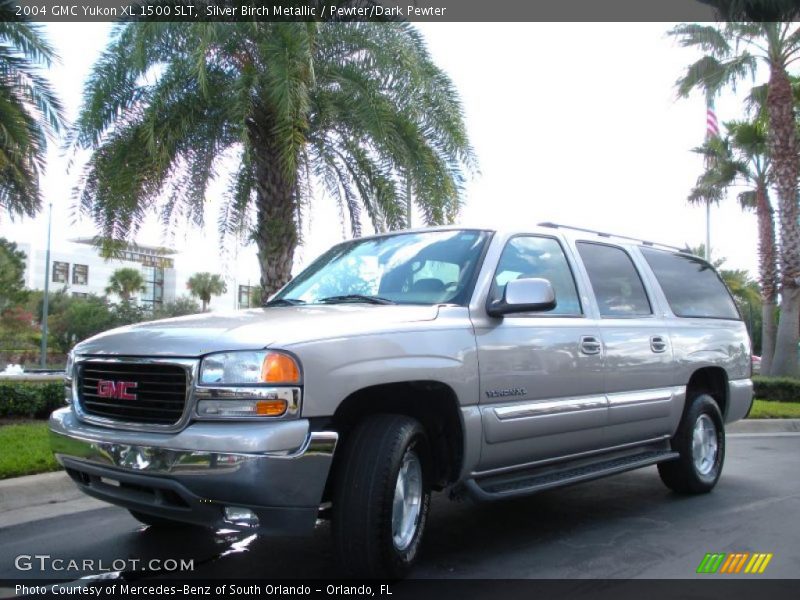 Silver Birch Metallic / Pewter/Dark Pewter 2004 GMC Yukon XL 1500 SLT