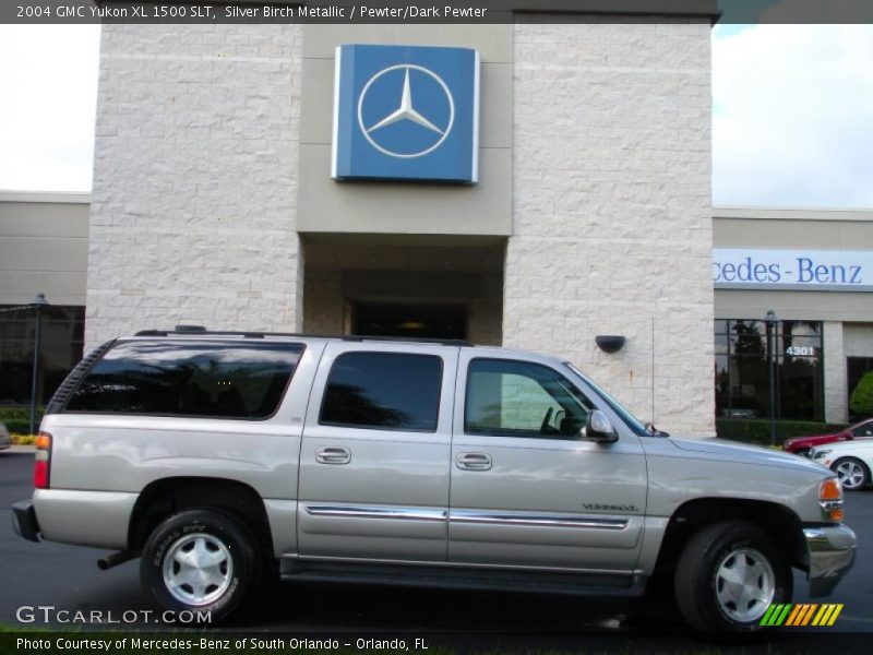 Silver Birch Metallic / Pewter/Dark Pewter 2004 GMC Yukon XL 1500 SLT