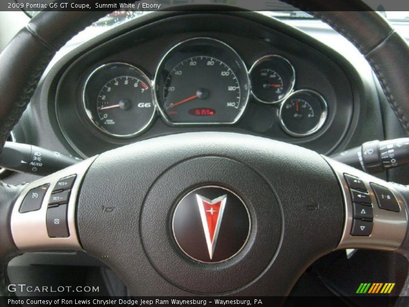  2009 G6 GT Coupe GT Coupe Gauges