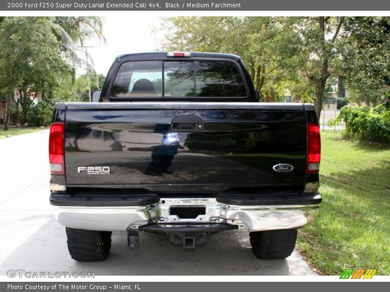 Black / Medium Parchment 2000 Ford F250 Super Duty Lariat Extended Cab 4x4