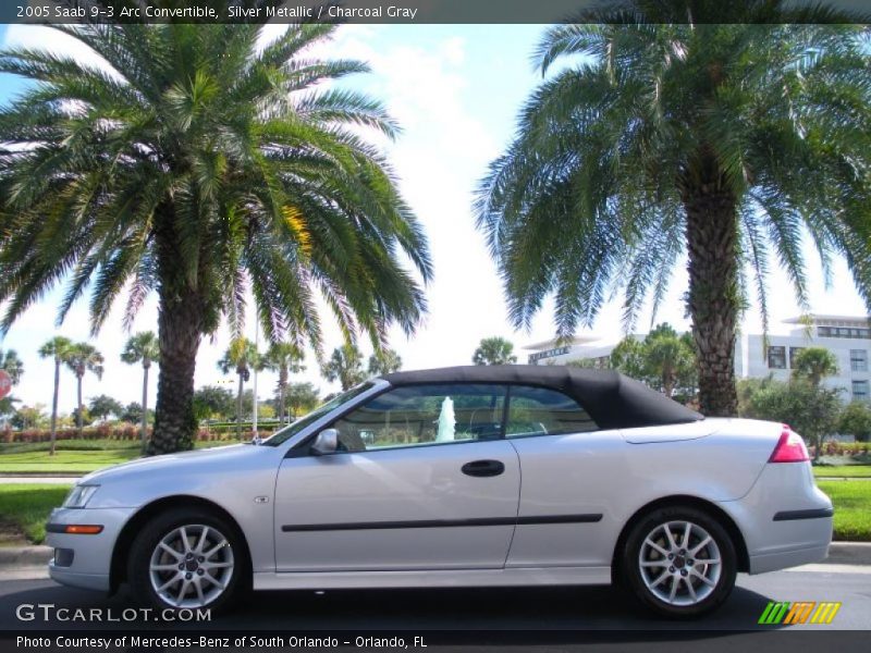  2005 9-3 Arc Convertible Silver Metallic