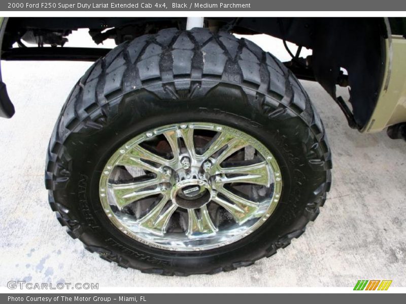 Custom Wheels of 2000 F250 Super Duty Lariat Extended Cab 4x4