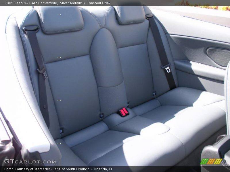  2005 9-3 Arc Convertible Charcoal Gray Interior