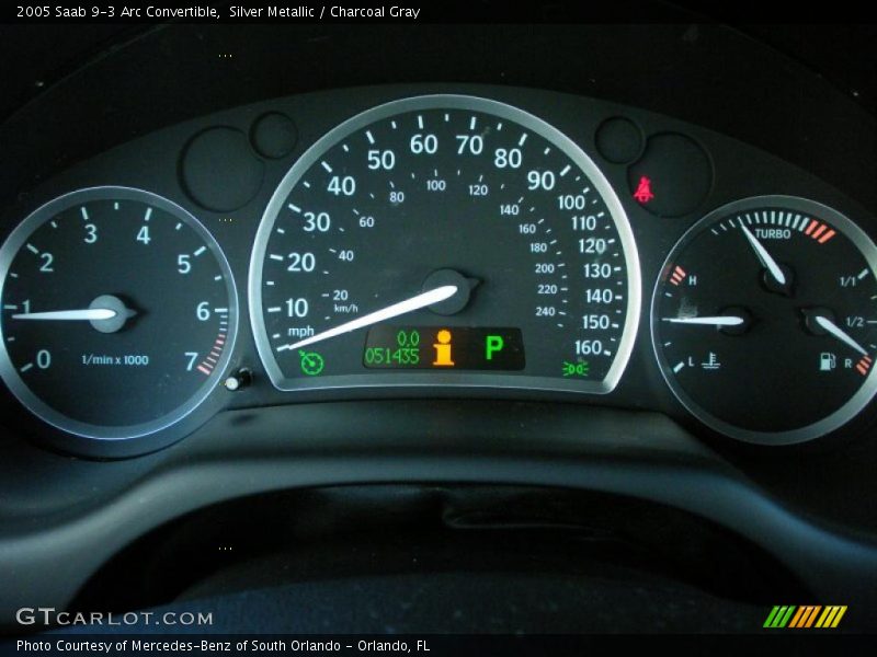  2005 9-3 Arc Convertible Arc Convertible Gauges