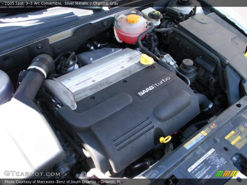 2005 9-3 Arc Convertible Engine - 2.0 Liter Turbocharged DOHC 16V 4 Cylinder