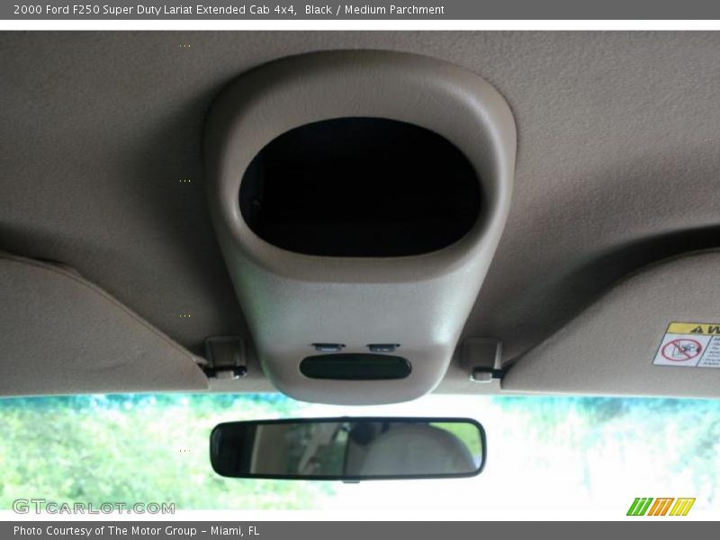 Black / Medium Parchment 2000 Ford F250 Super Duty Lariat Extended Cab 4x4