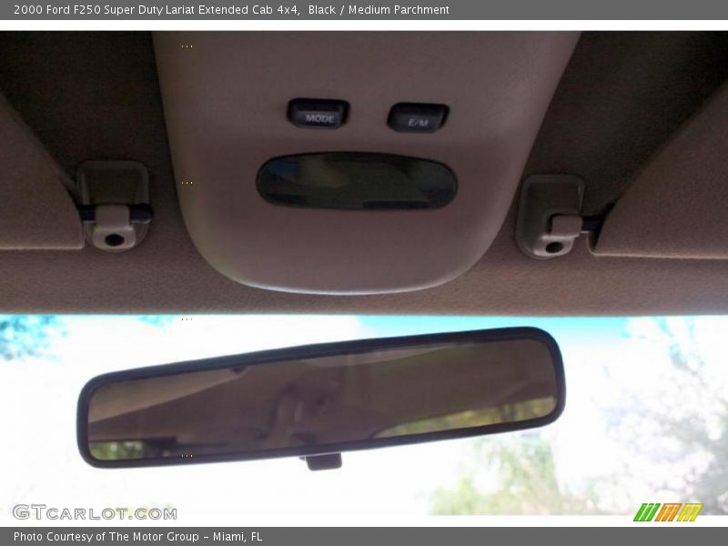 Black / Medium Parchment 2000 Ford F250 Super Duty Lariat Extended Cab 4x4