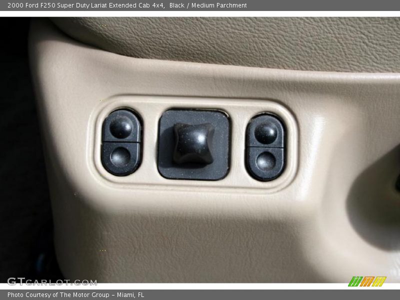 Black / Medium Parchment 2000 Ford F250 Super Duty Lariat Extended Cab 4x4