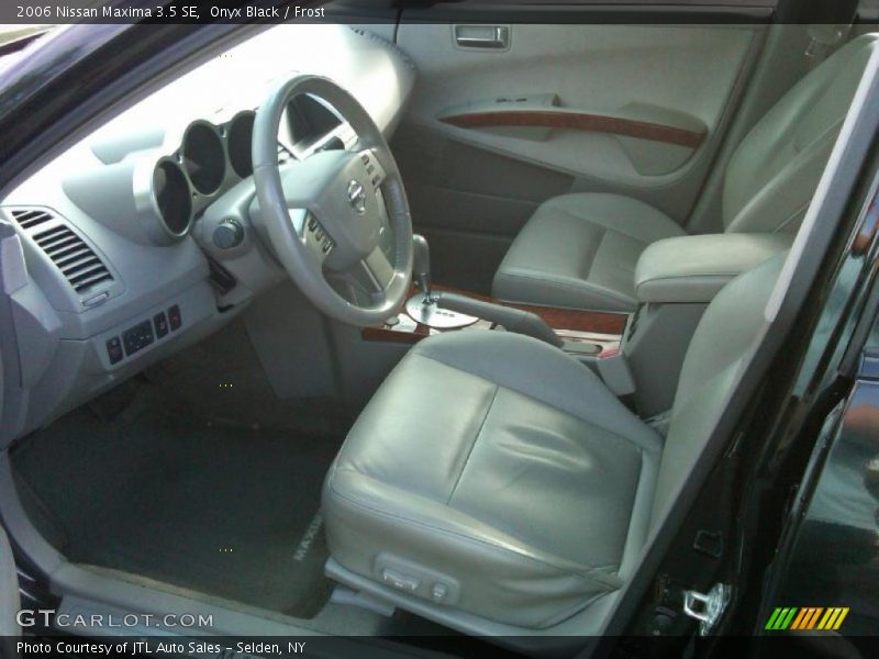 Onyx Black / Frost 2006 Nissan Maxima 3.5 SE