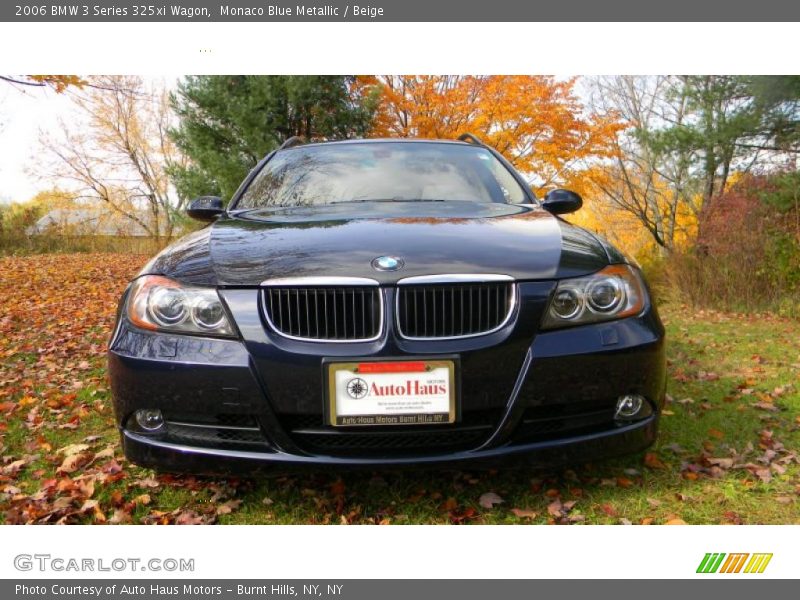 Monaco Blue Metallic / Beige 2006 BMW 3 Series 325xi Wagon