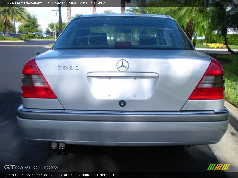 Silver Metallic / Grey 1994 Mercedes-Benz C 280 Sedan