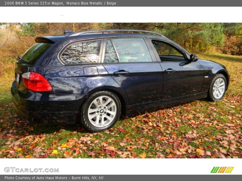 Monaco Blue Metallic / Beige 2006 BMW 3 Series 325xi Wagon