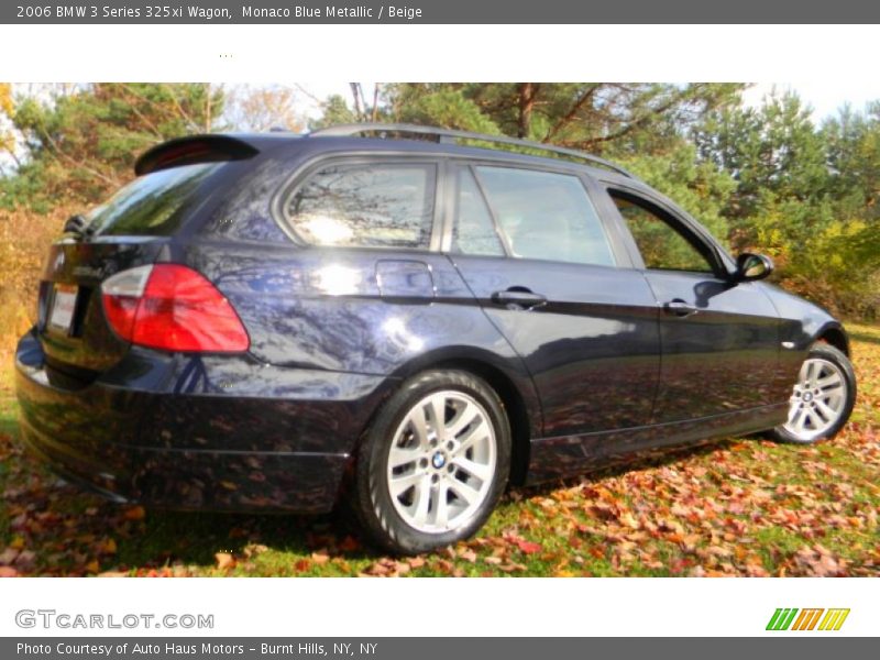 Monaco Blue Metallic / Beige 2006 BMW 3 Series 325xi Wagon