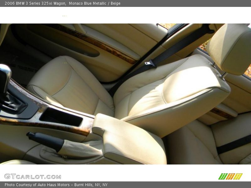 Monaco Blue Metallic / Beige 2006 BMW 3 Series 325xi Wagon