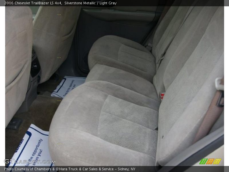 Silverstone Metallic / Light Gray 2006 Chevrolet TrailBlazer LS 4x4