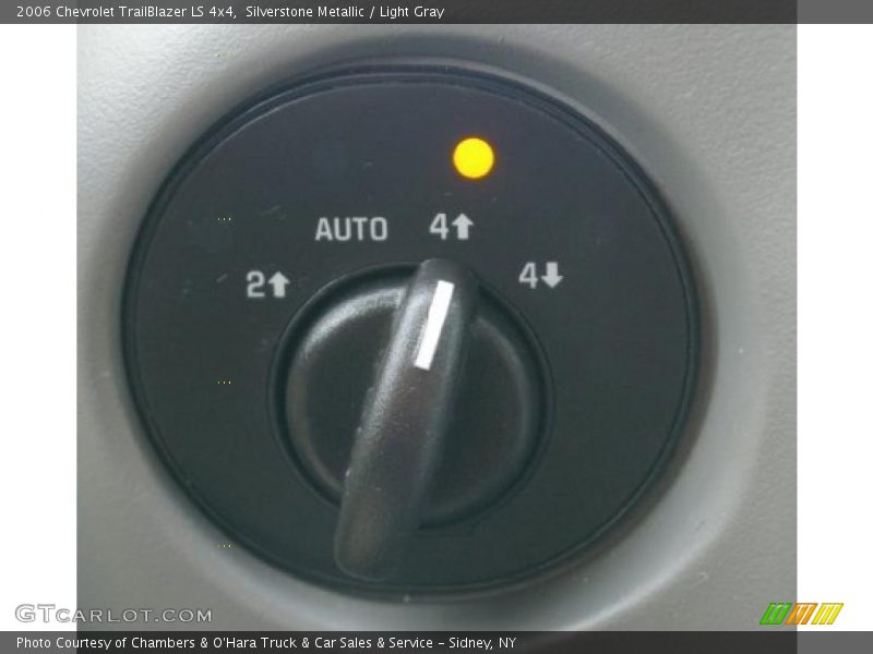 Silverstone Metallic / Light Gray 2006 Chevrolet TrailBlazer LS 4x4