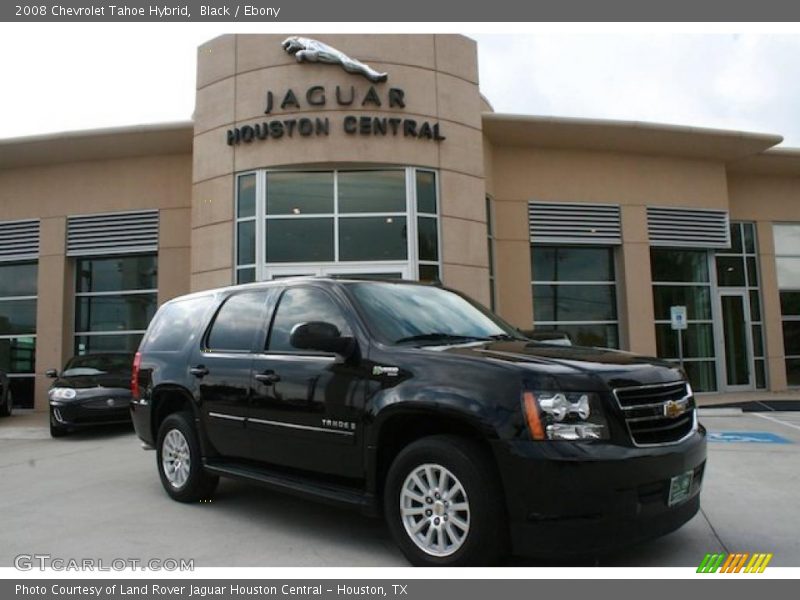 Black / Ebony 2008 Chevrolet Tahoe Hybrid
