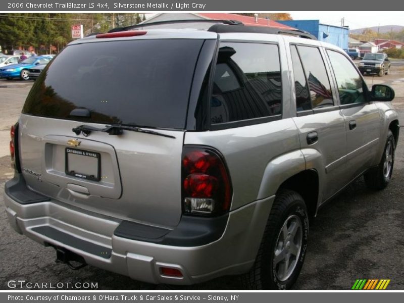 Silverstone Metallic / Light Gray 2006 Chevrolet TrailBlazer LS 4x4