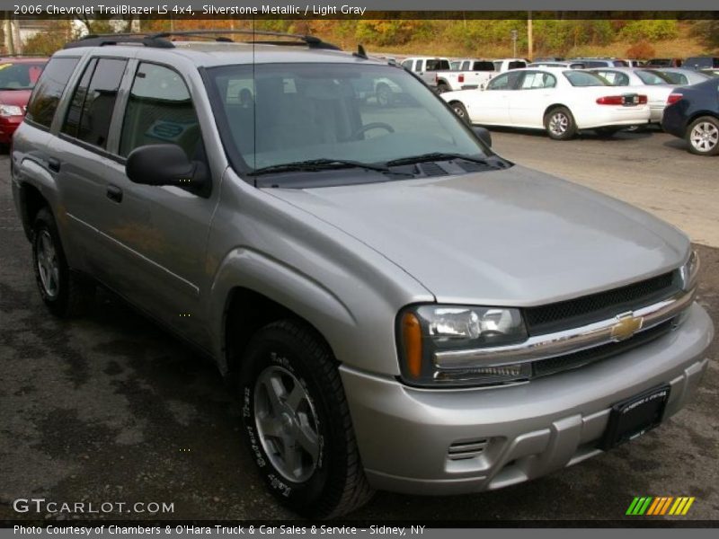 Silverstone Metallic / Light Gray 2006 Chevrolet TrailBlazer LS 4x4