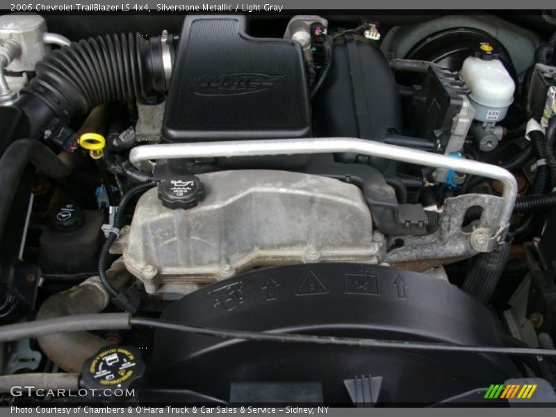 Silverstone Metallic / Light Gray 2006 Chevrolet TrailBlazer LS 4x4