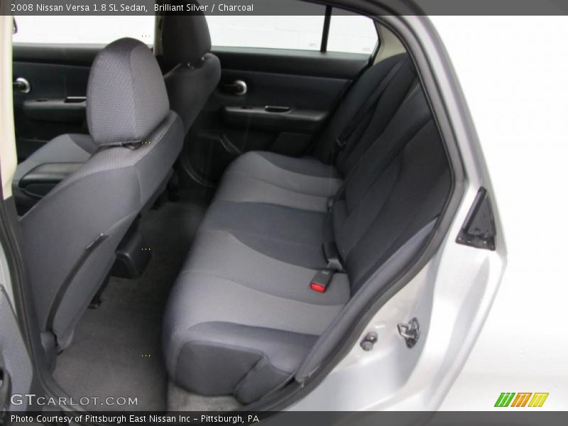 Brilliant Silver / Charcoal 2008 Nissan Versa 1.8 SL Sedan