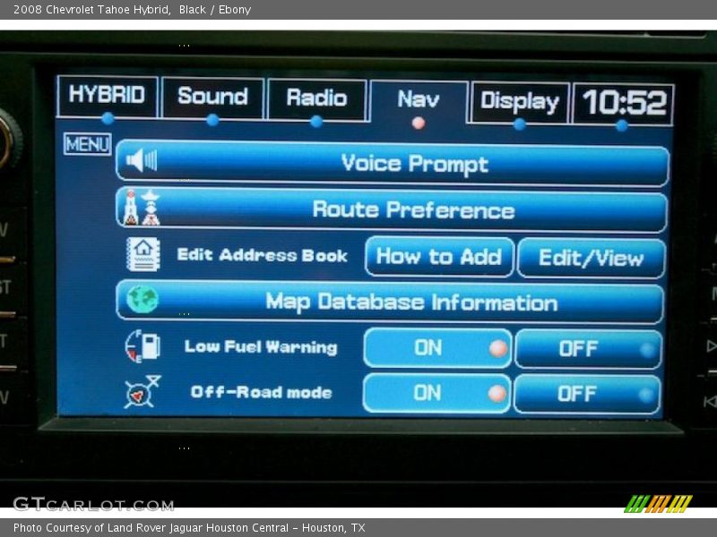 Black / Ebony 2008 Chevrolet Tahoe Hybrid