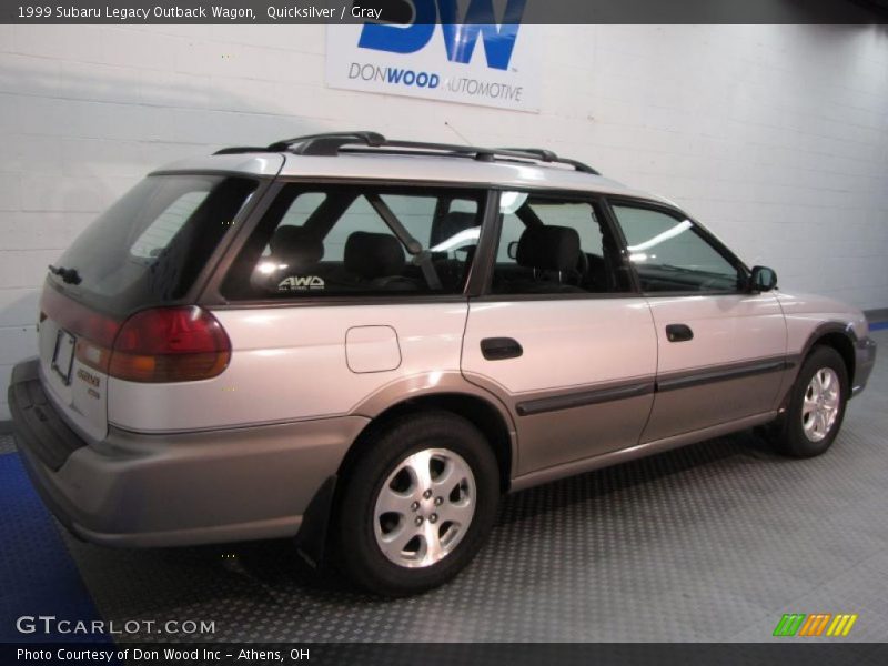 Quicksilver / Gray 1999 Subaru Legacy Outback Wagon