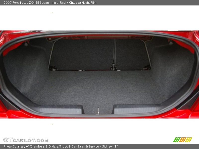 Infra-Red / Charcoal/Light Flint 2007 Ford Focus ZX4 SE Sedan