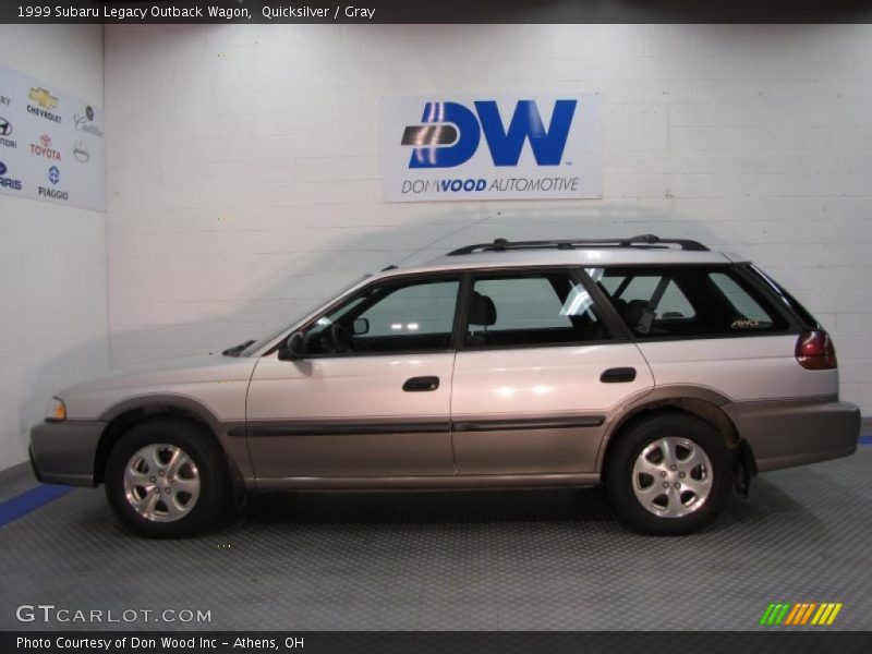 Quicksilver / Gray 1999 Subaru Legacy Outback Wagon