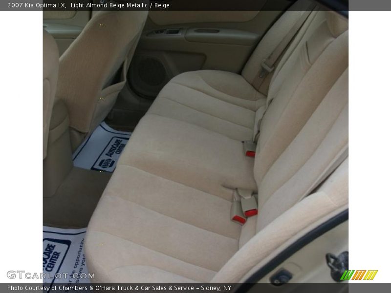 Light Almond Beige Metallic / Beige 2007 Kia Optima LX