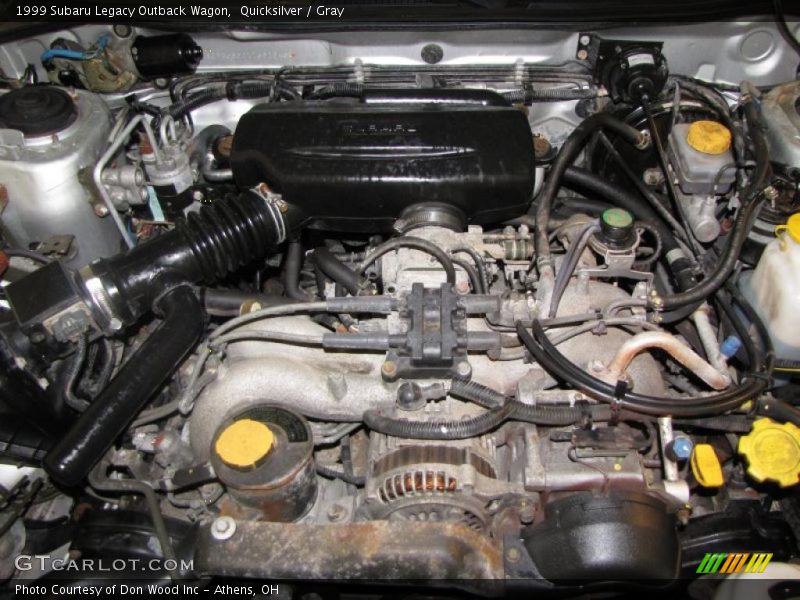 Quicksilver / Gray 1999 Subaru Legacy Outback Wagon