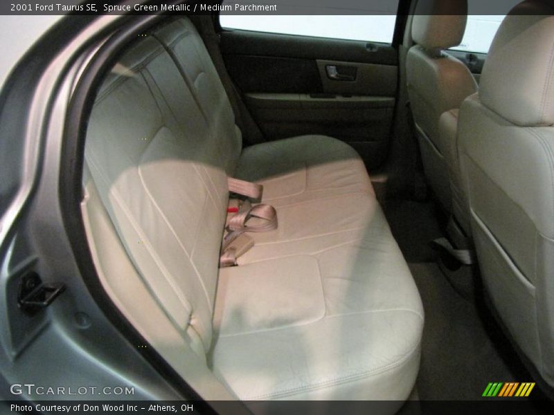 Spruce Green Metallic / Medium Parchment 2001 Ford Taurus SE