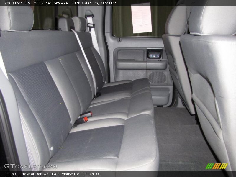 Black / Medium/Dark Flint 2008 Ford F150 XLT SuperCrew 4x4