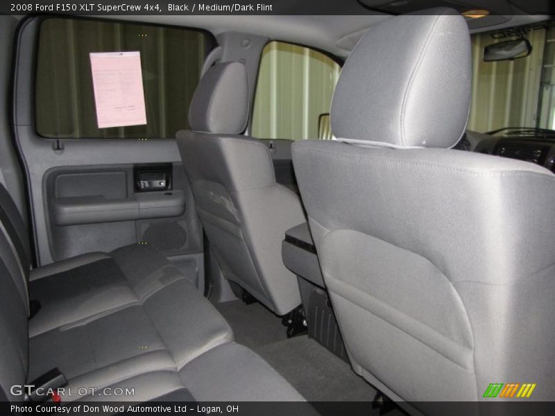Black / Medium/Dark Flint 2008 Ford F150 XLT SuperCrew 4x4