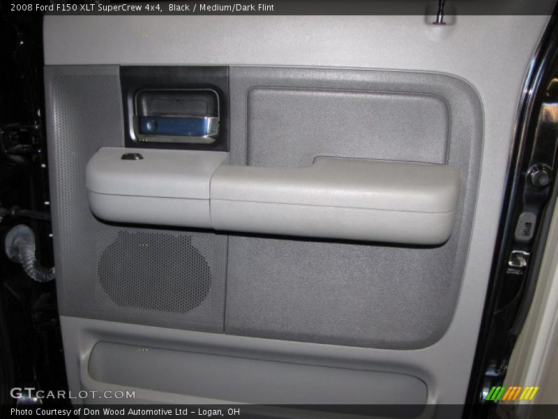 Black / Medium/Dark Flint 2008 Ford F150 XLT SuperCrew 4x4