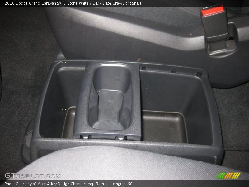 Stone White / Dark Slate Gray/Light Shale 2010 Dodge Grand Caravan SXT