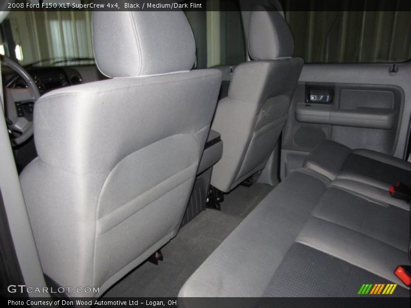 Black / Medium/Dark Flint 2008 Ford F150 XLT SuperCrew 4x4