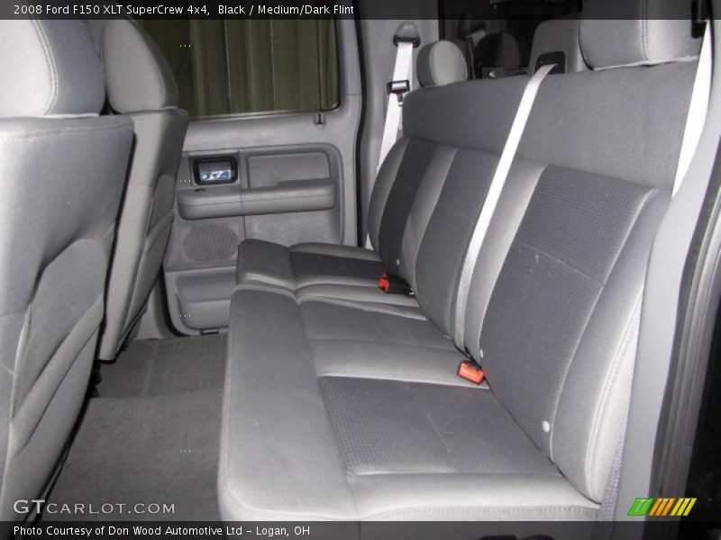 Black / Medium/Dark Flint 2008 Ford F150 XLT SuperCrew 4x4