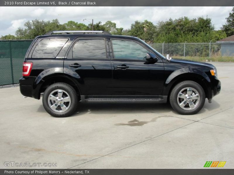 Black / Charcoal Black 2010 Ford Escape Limited V6