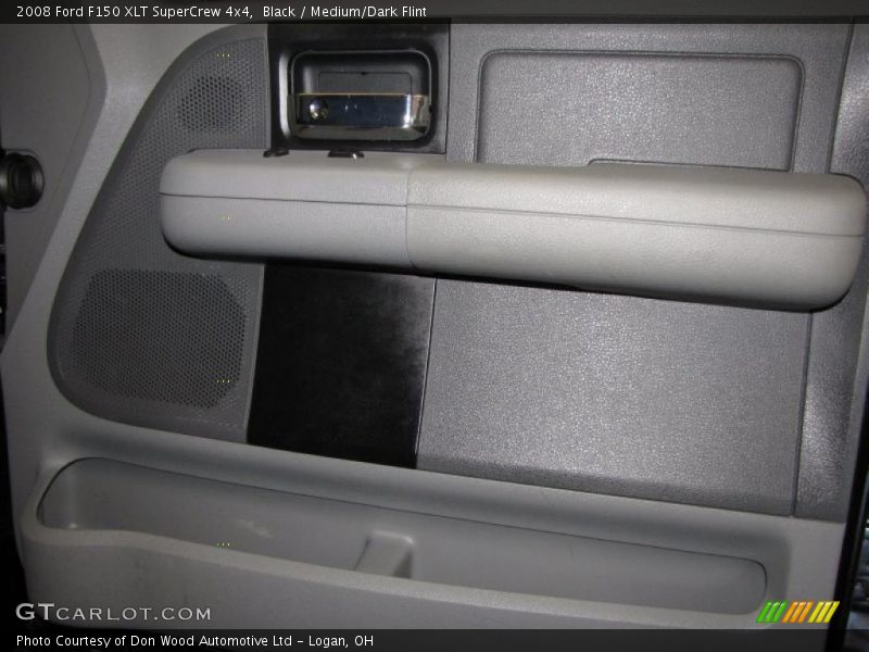 Black / Medium/Dark Flint 2008 Ford F150 XLT SuperCrew 4x4