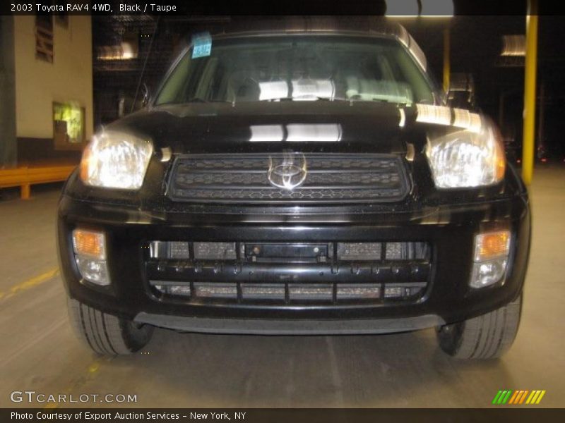 Black / Taupe 2003 Toyota RAV4 4WD