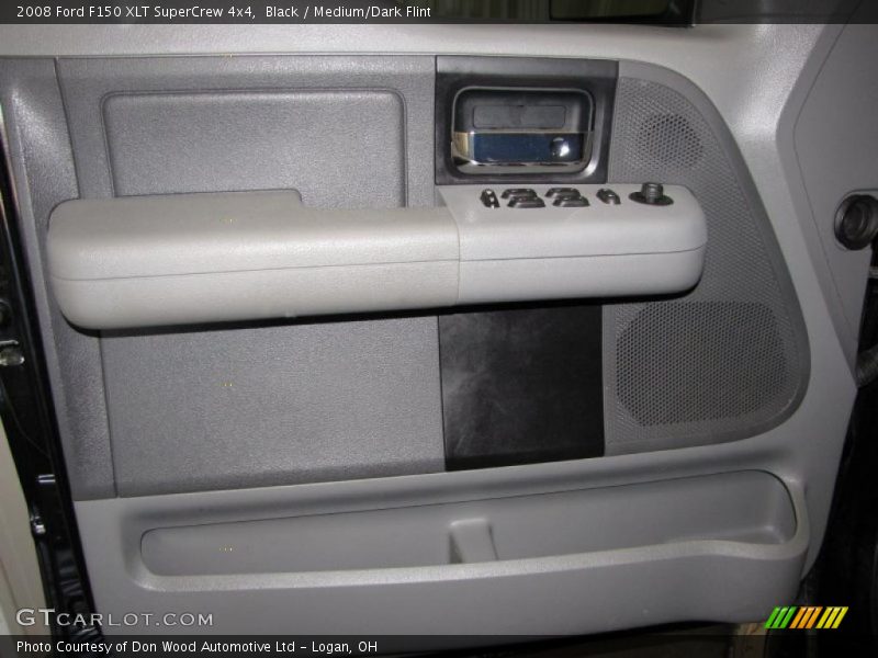 Black / Medium/Dark Flint 2008 Ford F150 XLT SuperCrew 4x4