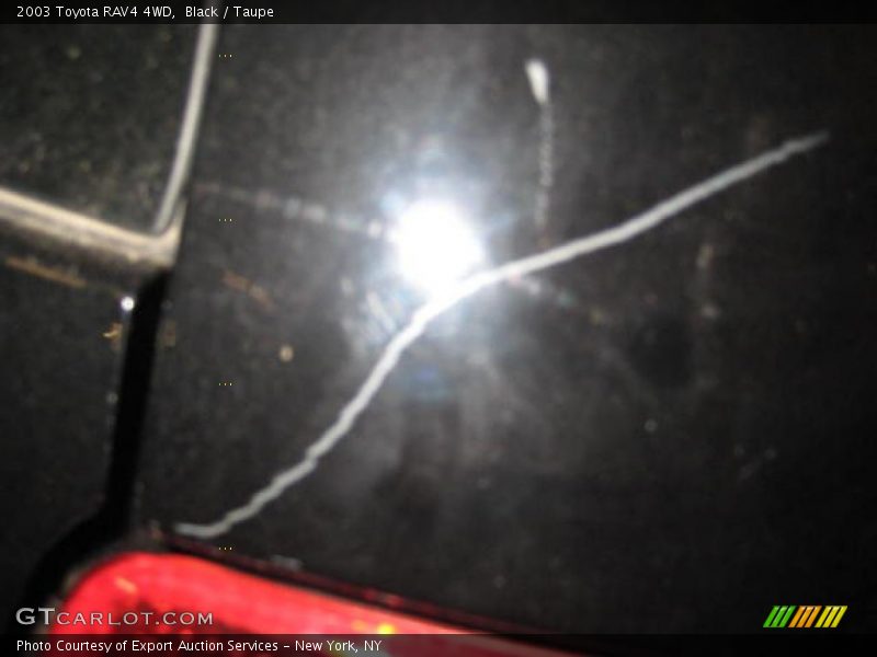 Black / Taupe 2003 Toyota RAV4 4WD