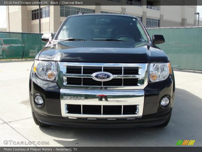 Black / Charcoal Black 2010 Ford Escape Limited V6