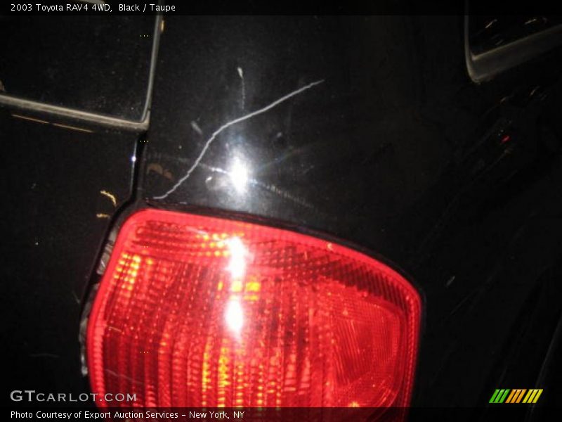 Black / Taupe 2003 Toyota RAV4 4WD